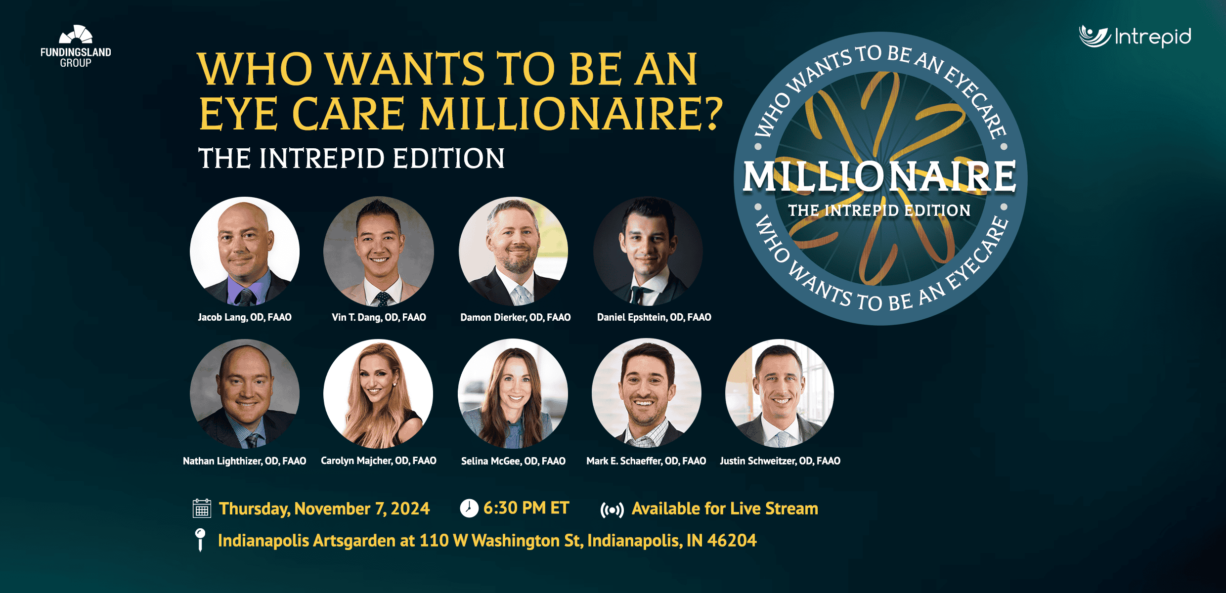 Who Wants to be an Eyecare Millionaire is next week, register today