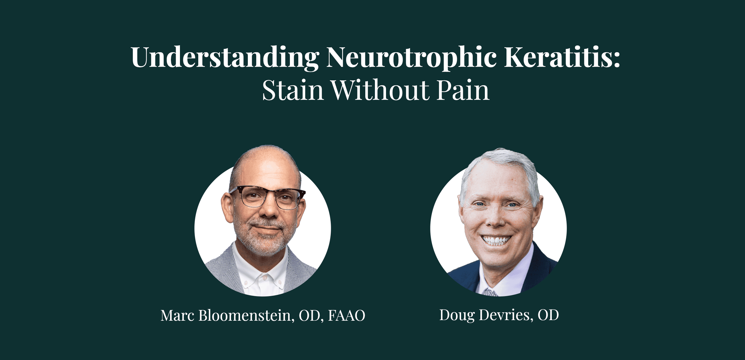 Understanding Neurotrophic Keratitis: Stain Without Pain