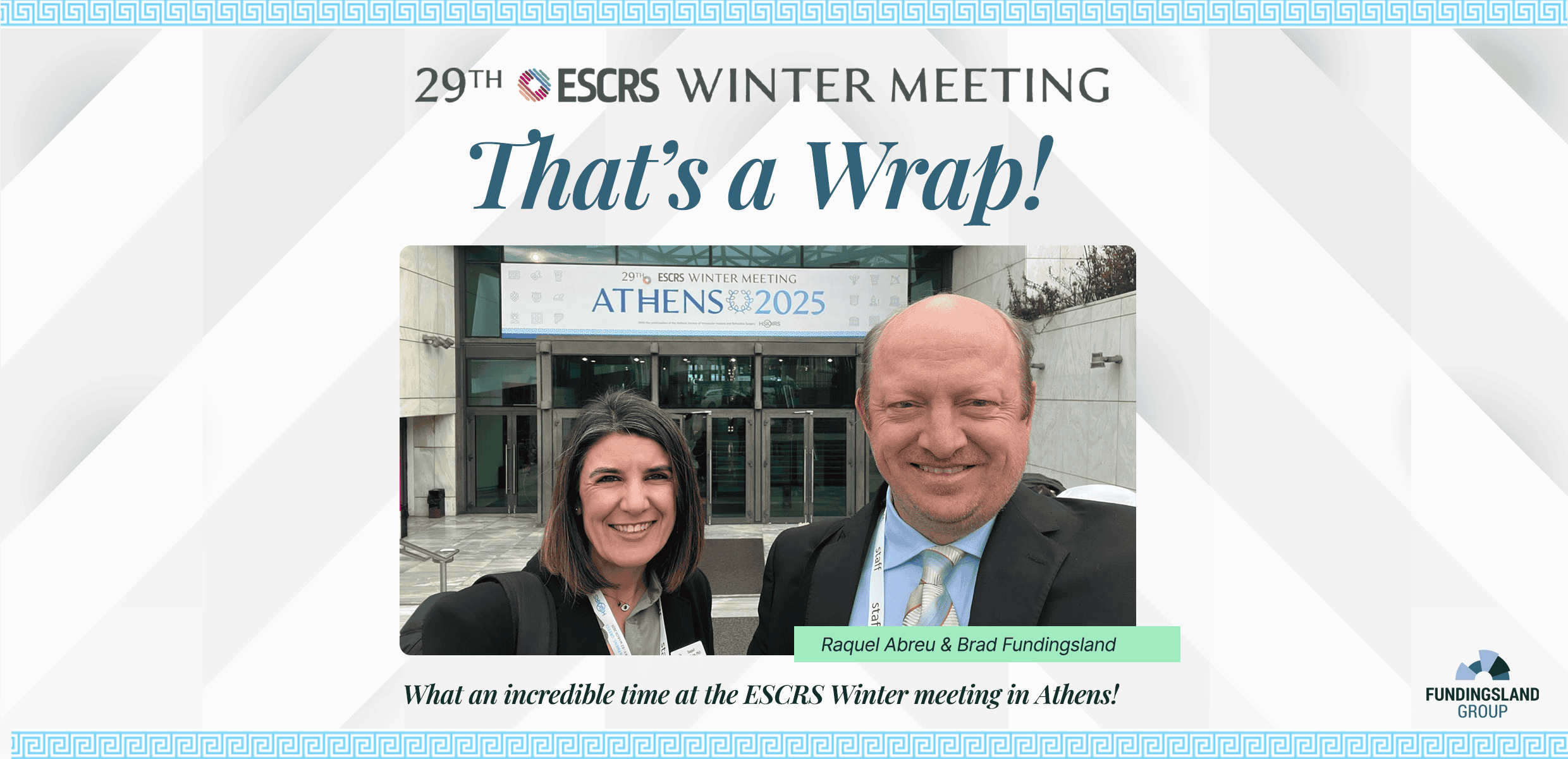 TFG at the 29th ESCRS Winter Meeting in Athens: A Recap